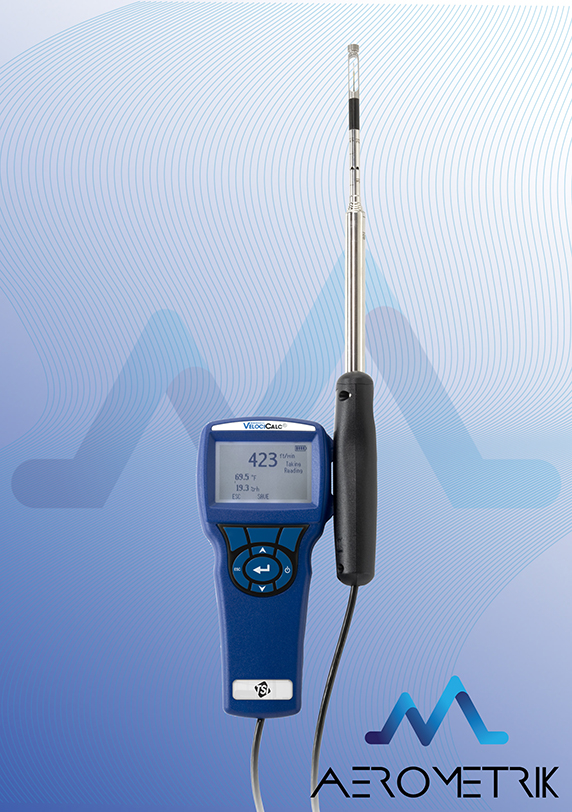 Air Velocity Meters Velocicalc Tsi Aerometrik